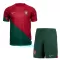 Kit De Football Portugal Enfant Domicile Coupe du Monde 2022