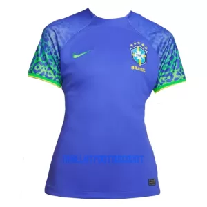 Maillot De Foot Brésil Femme Extérieur Coupe du Monde 2022 Maillot De Foot Brésil Femme Extérieur Coupe du Monde 2022