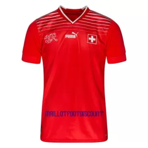 Maillot De Foot Suisse Domicile Coupe du Monde 2022