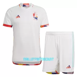 Kit De Football Belgique Enfant Extérieur Coupe du Monde 2022