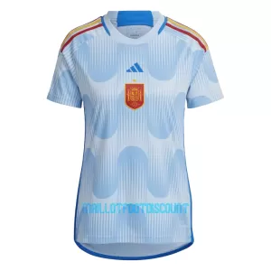 Maillot De Foot Espagne Femme Extérieur Coupe du Monde 2022
