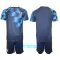 Kit De Football Croatie Enfant Extérieur Coupe du Monde 2022