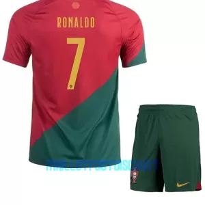 Kit De Football Portugal Cristiano Ronaldo 7 Enfant Domicile Coupe du Monde 2022 Kit De Football Portugal Cristiano Ronaldo 7 Enfant Domicile Coupe du Monde 2022