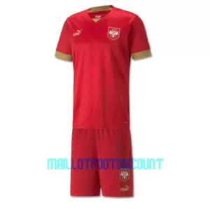 Kit De Football Serbie Enfant Domicile Coupe du Monde 2022