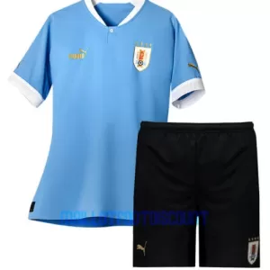 Kit De Football Uruguay Enfant Domicile Coupe du Monde 2022