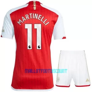 Kit De Football Arsenal Martinelli 11 Enfant Domicile 23/24 Kit De Football Arsenal Martinelli 11 Enfant Domicile 23/24