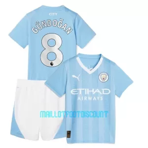 Kit De Football Manchester City Ilkay Gündogan 8 Enfant Domicile 23/24