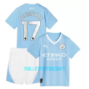 Kit De Football Manchester City Kevin De Bruyne 17 Enfant Domicile 23/24 Kit De Football Manchester City Kevin De Bruyne 17 Enfant Domicile 23/24