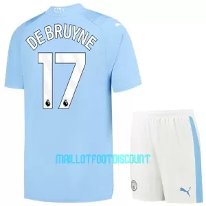 Kit De Football Manchester City Kevin De Bruyne 17 Enfant Domicile 23/24 Kit De Football Manchester City Kevin De Bruyne 17 Enfant Domicile 23/24