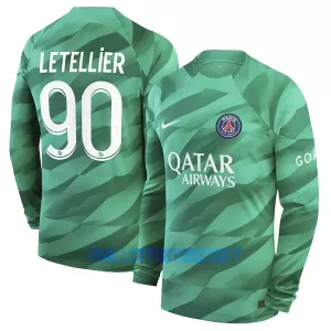 Maillot De Foot Gardien Paris Saint-Germain Letellier 90 Domicile 23/24 Manches Longues