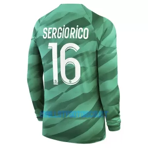 Maillot De Foot Gardien Paris Saint-Germain Sergio Rico 16 Domicile 23/24 Manches Longues