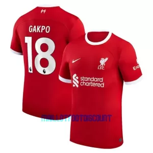 Maillot De Foot Liverpool Cody Gakpo 18 Domicile 23/24 Maillot De Foot Liverpool Cody Gakpo 18 Domicile 23/24