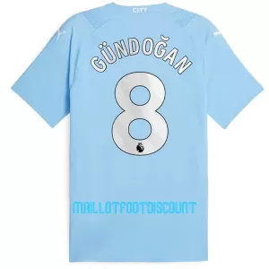 Maillot De Foot Manchester City Ilkay Gündogan 8 Domicile 23/24