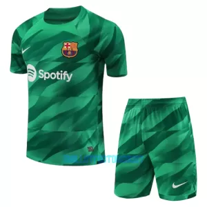 Kit De Football Gardien FC Barcelone Enfant Domicile 23/24 Kit De Football Gardien FC Barcelone Enfant Domicile 23/24