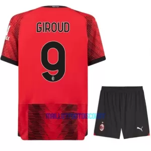 Kit De Football Milan AC Olivier Giroud 9 Enfant Domicile 23/24 Kit De Football Milan AC Olivier Giroud 9 Enfant Domicile 23/24