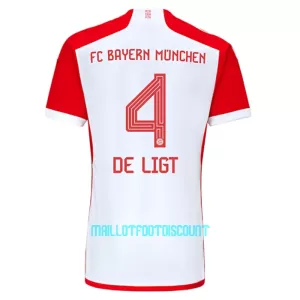 Maillot De Foot FC Bayern Munich Matthijs de Ligt 4 Domicile 23/24