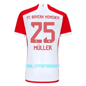 Maillot De Foot FC Bayern Munich Thomas Müller 25 Domicile 23/24