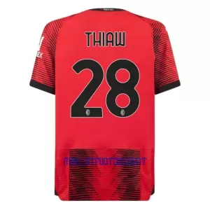 Maillot De Foot Milan AC Malick Thiaw 28 Domicile 23/24