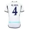 Maillot De Foot Real Madrid David Alaba 4 Domicile 23/24