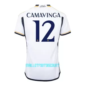 Maillot De Foot Real Madrid Eduardo Camavinga 12 Domicile 23/24 Maillot De Foot Real Madrid Eduardo Camavinga 12 Domicile 23/24