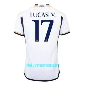 Maillot De Foot Real Madrid Lucas V. 17 Domicile 23/24 Maillot De Foot Real Madrid Lucas V. 17 Domicile 23/24