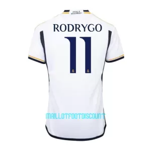 Maillot De Foot Real Madrid Rodrygo Goes 11 Domicile 23/24 Maillot De Foot Real Madrid Rodrygo Goes 11 Domicile 23/24