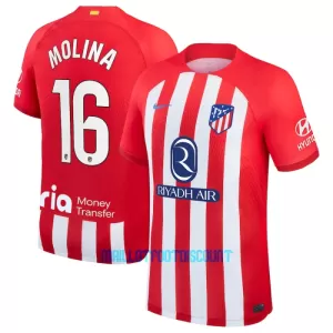 Maillot De Foot Atlético Madrid Molina 16 Domicile 23/24 Maillot De Foot Atlético Madrid Molina 16 Domicile 23/24