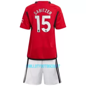 Kit De Football Manchester United Sabitzer 15 Enfant Domicile 23/24