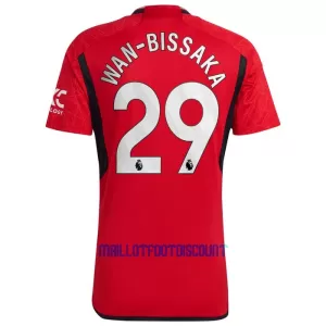 Maillot De Foot Manchester United Wan-Bissaka 29 Domicile 23/24
