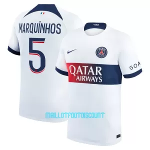 Maillot De Foot Paris Saint-Germain Marquinhos 5 Extérieur 23/24