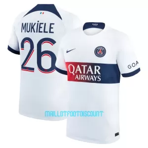 Maillot De Foot Paris Saint-Germain Mukiele 26 Extérieur 23/24
