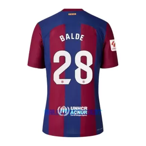 Maillot De Foot FC Barcelone Alejandro Balde 28 Domicile 23/24 Maillot De Foot FC Barcelone Alejandro Balde 28 Domicile 23/24