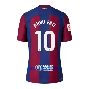 Maillot De Foot FC Barcelone Ansu Fati 10 Domicile 23/24 Maillot De Foot FC Barcelone Ansu Fati 10 Domicile 23/24