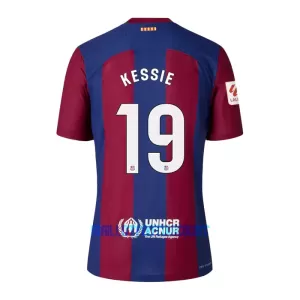Maillot De Foot FC Barcelone Kessie 19 Domicile 23/24 Maillot De Foot FC Barcelone Kessie 19 Domicile 23/24