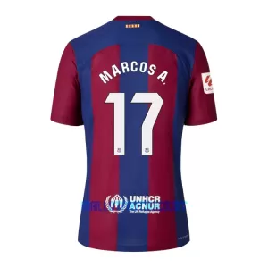 Maillot De Foot FC Barcelone Marcos A. 17 Domicile 23/24 Maillot De Foot FC Barcelone Marcos A. 17 Domicile 23/24