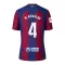 Maillot De Foot FC Barcelone Ronald Araujo 4 Domicile 23/24