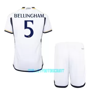 Kit De Football Real Madrid Jude Bellingham 5 Enfant Domicile 23/24 Kit De Football Real Madrid Jude Bellingham 5 Enfant Domicile 23/24