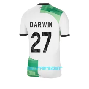 Maillot De Foot Liverpool Darwin Núñez 27 Extérieur 23/24 Maillot De Foot Liverpool Darwin Núñez 27 Extérieur 23/24