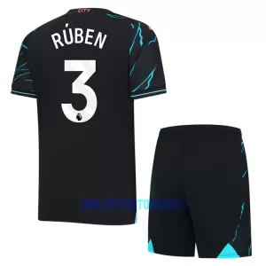 Kit De Football Manchester City Rúben Dias 3 Enfant Third 23/24 Kit De Football Manchester City Rúben Dias 3 Enfant Third 23/24