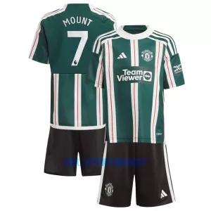 Kit De Football Manchester United Mason Mount 7 Enfant Extérieur 23/24 Kit De Football Manchester United Mason Mount 7 Enfant Extérieur 23/24