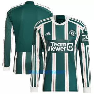 Maillot De Foot Manchester United Extérieur 23/24 Manches Longues