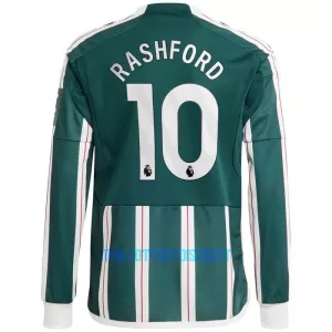 Maillot De Foot Manchester United Marcus Rashford 10 Extérieur 23/24 Manches Longues