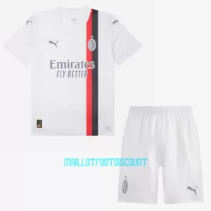 Kit De Football Milan AC Enfant Extérieur 23/24 Kit De Football Milan AC Enfant Extérieur 23/24
