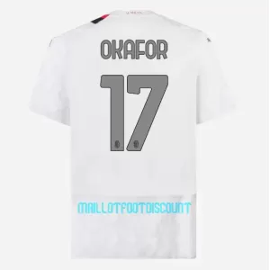 Maillot De Foot Milan AC Okafor 17 Extérieur 23/24