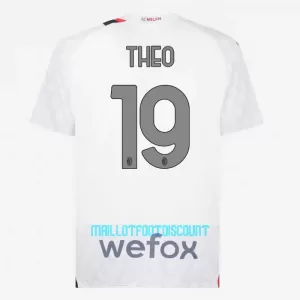 Maillot De Foot Milan AC Theo Hernández 19 Extérieur 23/24 Maillot De Foot Milan AC Theo Hernández 19 Extérieur 23/24