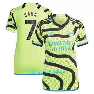 Maillot De Foot Arsenal Bukayo Saka 7 Femme Extérieur 23/24 Maillot De Foot Arsenal Bukayo Saka 7 Femme Extérieur 23/24