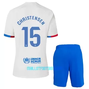 Kit De Football FC Barcelone Christensen 15 Enfant Extérieur 23/24 Kit De Football FC Barcelone Christensen 15 Enfant Extérieur 23/24