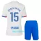 Kit De Football FC Barcelone Christensen 15 Enfant Extérieur 23/24