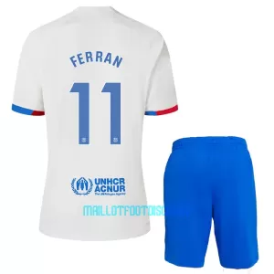 Kit De Football FC Barcelone Ferran Torres 11 Enfant Extérieur 23/24 Kit De Football FC Barcelone Ferran Torres 11 Enfant Extérieur 23/24