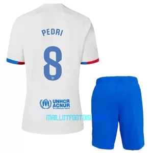 Kit De Football FC Barcelone Pedri 8 Enfant Extérieur 23/24 Kit De Football FC Barcelone Pedri 8 Enfant Extérieur 23/24